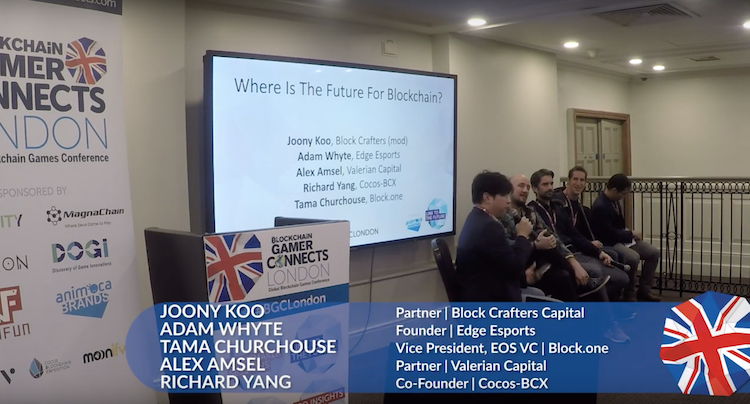 Blockchain gamer connects
