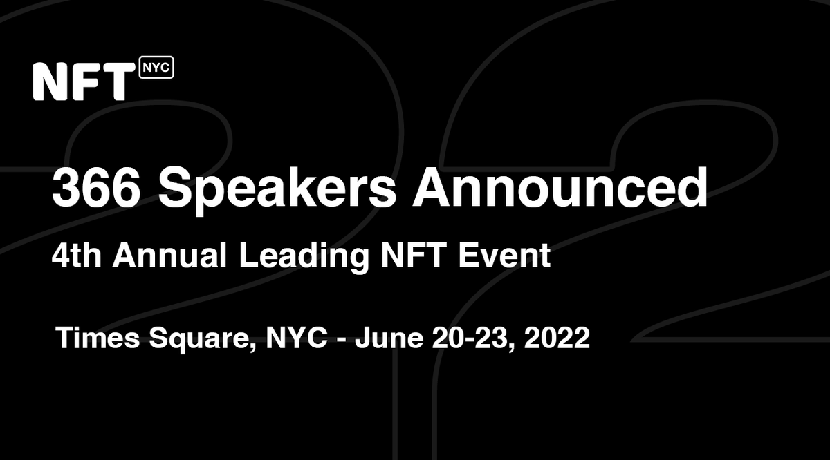 NFT.NYC Industry Event
