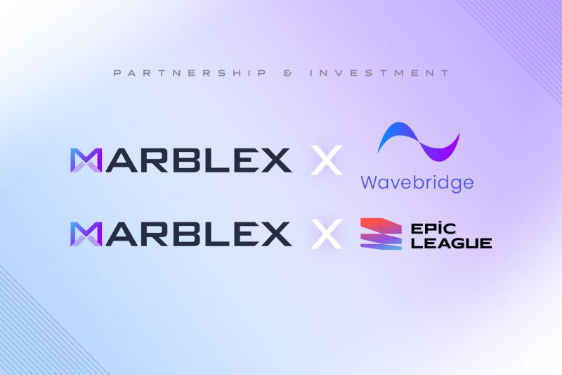 MarbleX announces new partnerships with Wavebridge and Epic League