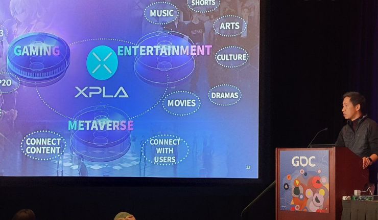 Kyu Lee, president of Com2uS USA, led a session at GDC 2023 about sustainable tokenomics and the play-to-own era. Com2uS is one of the biggest mobile developers to immerse itself in web3.