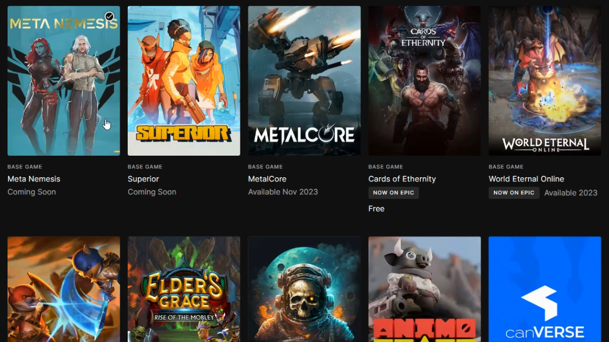 Epic Games Store Free Games List 2023 - Slyther Games