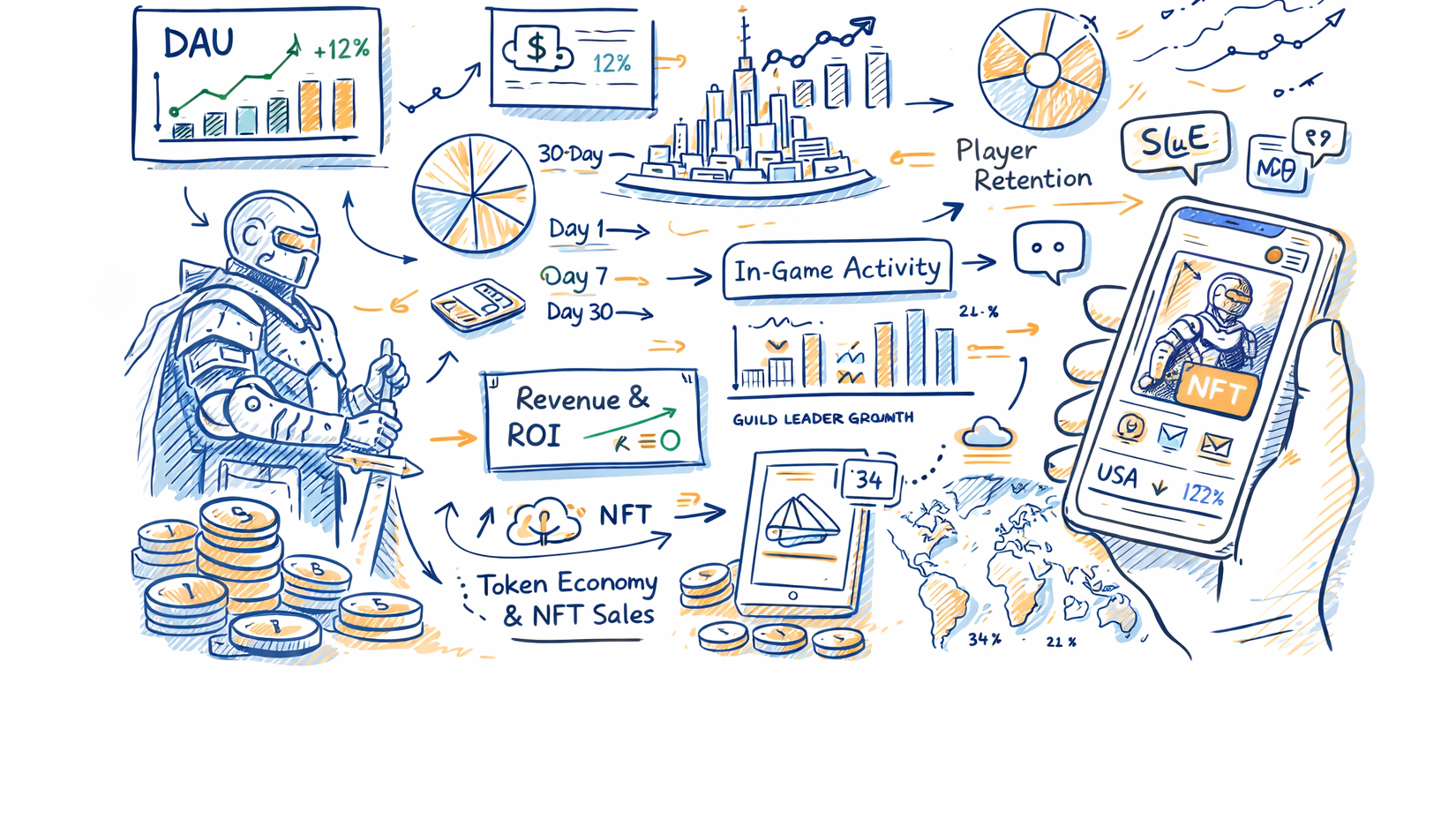Mavens: What are the key metrics for sustainable web3 games? - BlockchainGamerBiz